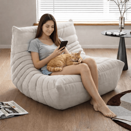 โซฟา STARA SOFT MUFFIN SOFA สีครีม จัดส่งแบบอัดสูญญากาศ_10